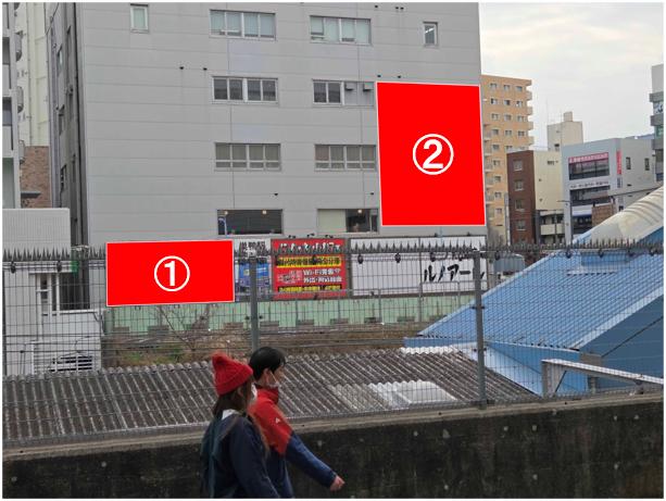 巣鴨駅　宮田ビル（駅ホーム前）