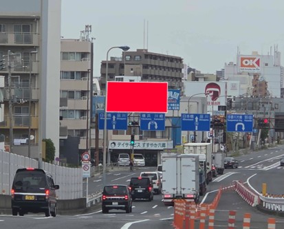国道１５号線 仲六郷 シュ－ハイム