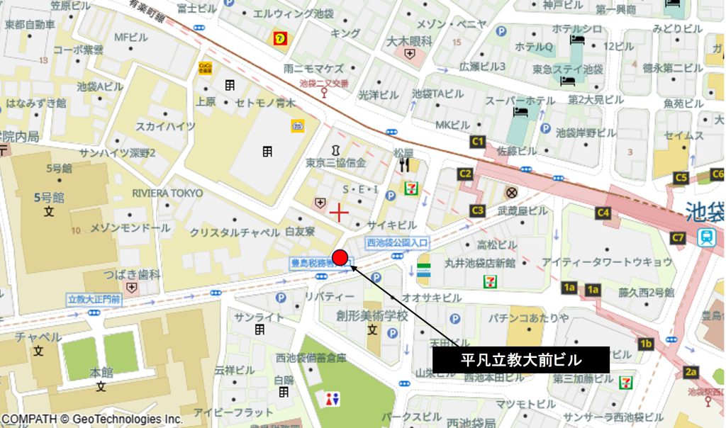 西池袋 平凡立教大前ビル