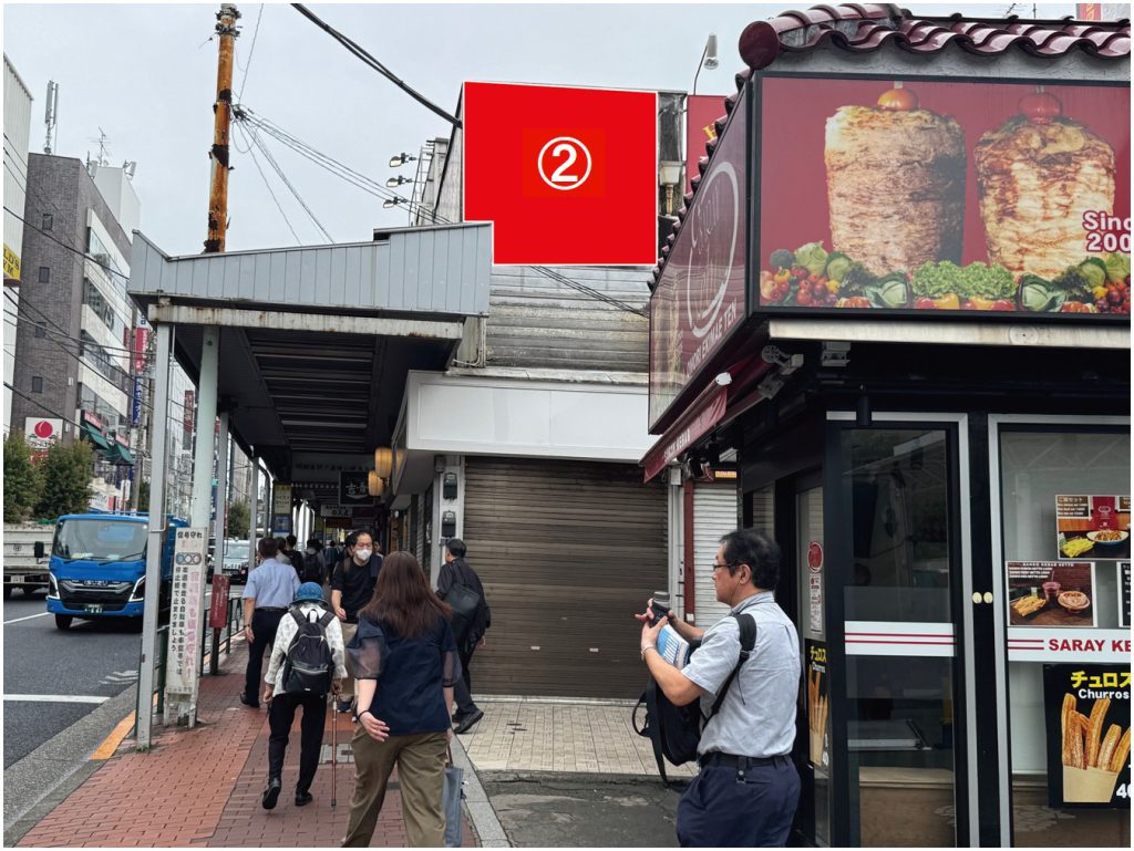 ＪＲ大森駅西口　山王店舗